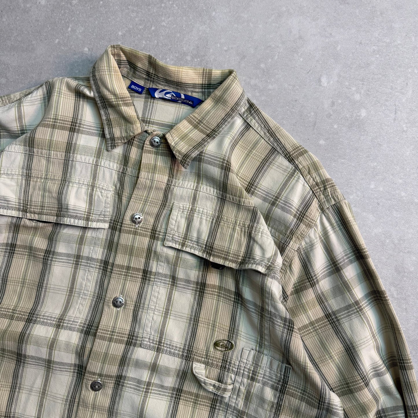 00’s Quiksilver Long Sleeve Shirt (M)