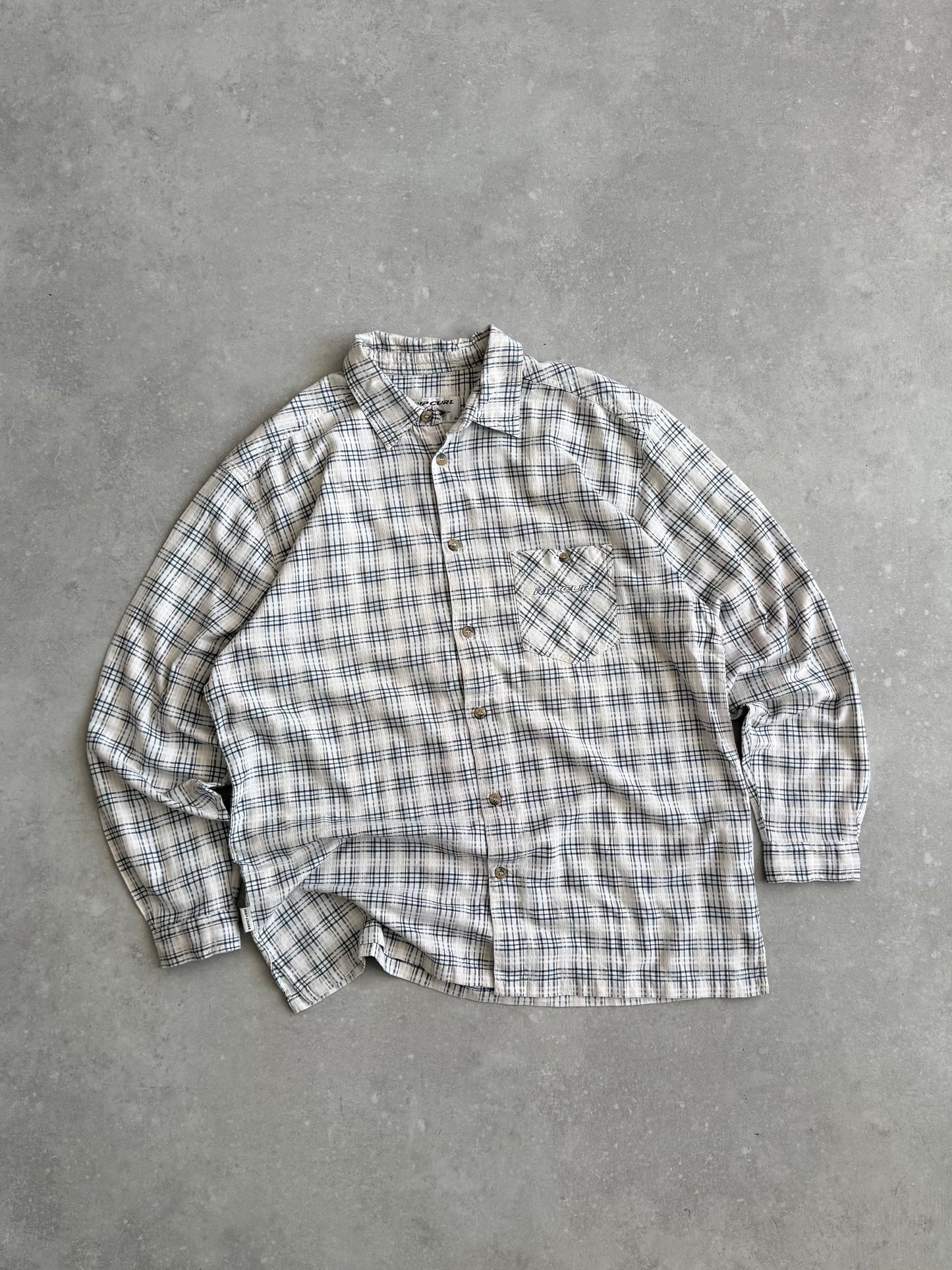 Vintage Rip Curl Long Sleeve Shirt (XL)