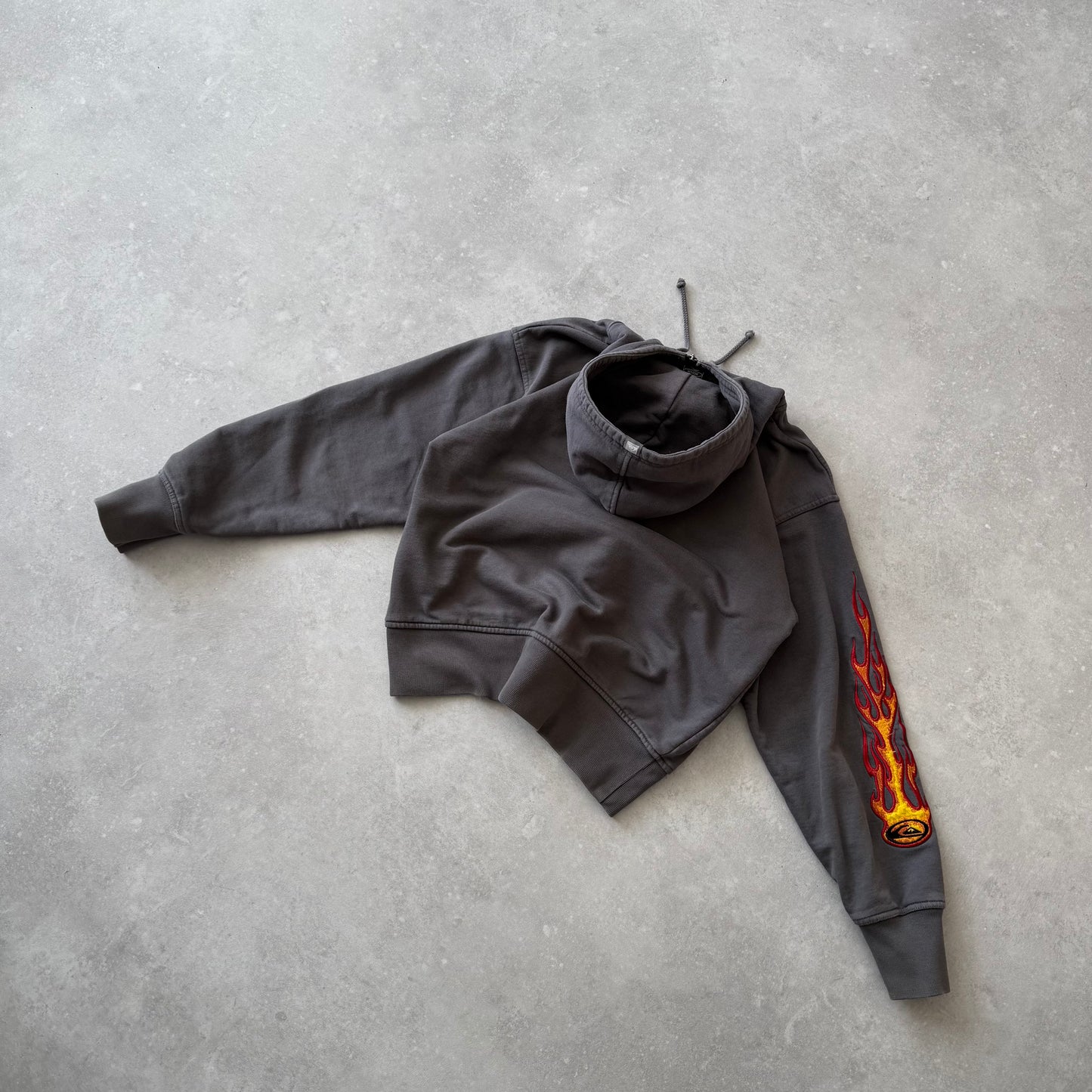00’s Quiksilver Flame Hoodie (S)