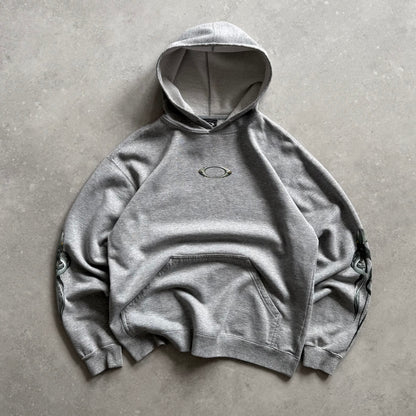 Vintage Oakley Software Cyber Squid Hoodie (S)