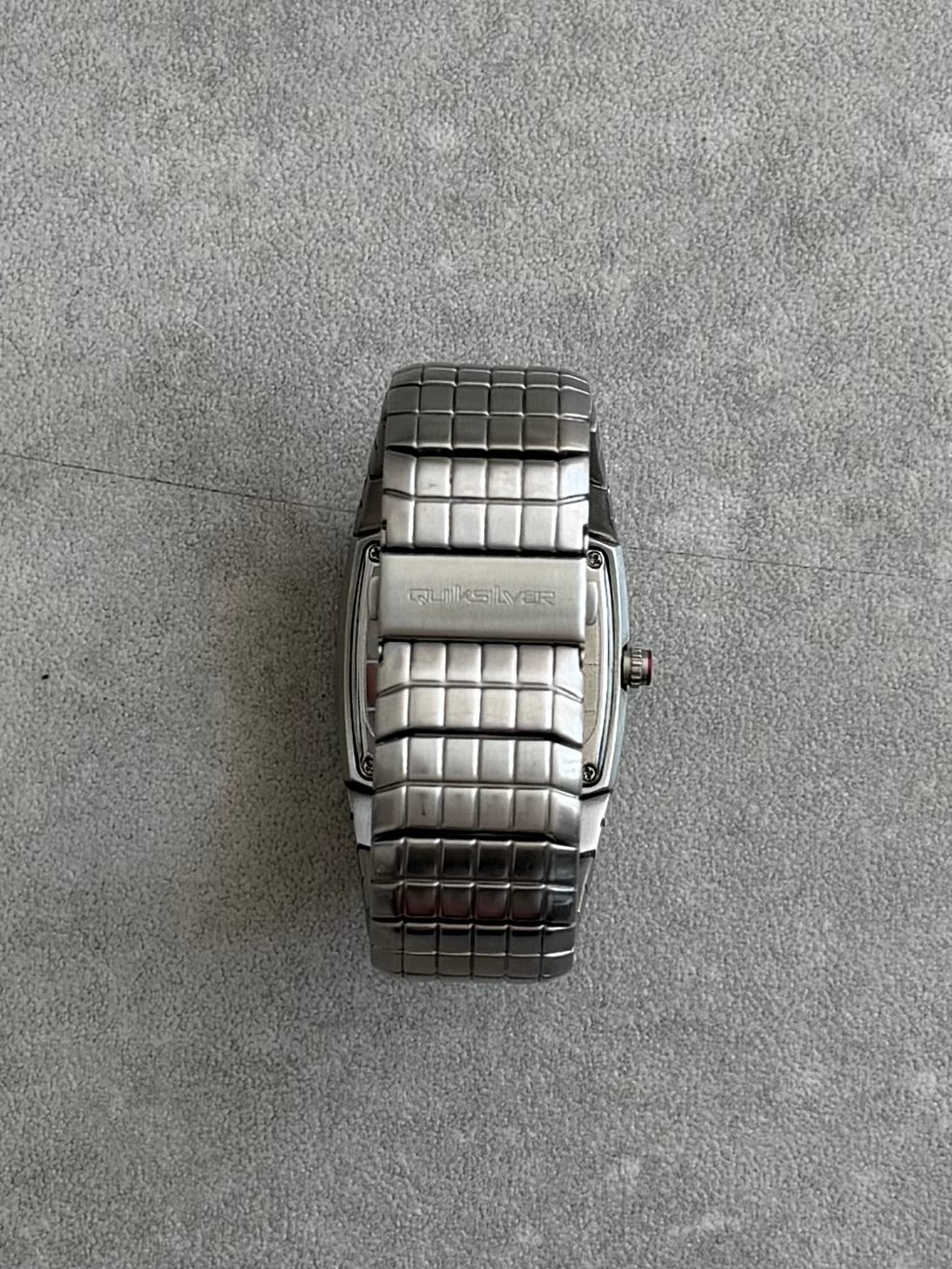 Vintage Quiksilver Silver Rubix Watch