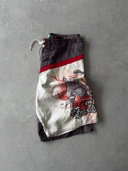 Vintage Billabong Foo Fighters Boardshorts (32)