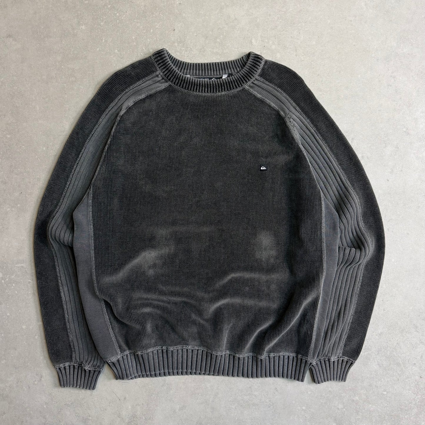 00's Quiksilver Corduroy Knit Jumper (L)