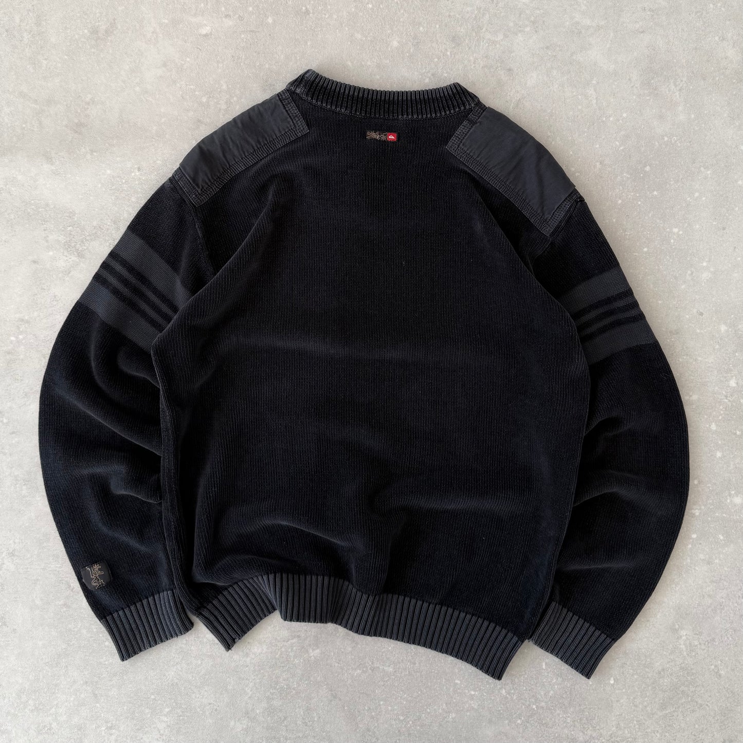 00’s Quiksilver Corduroy Knit Jumper (M)