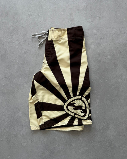 Vintage Billabong Andy Irons Rising Sun Boardshorts (30)