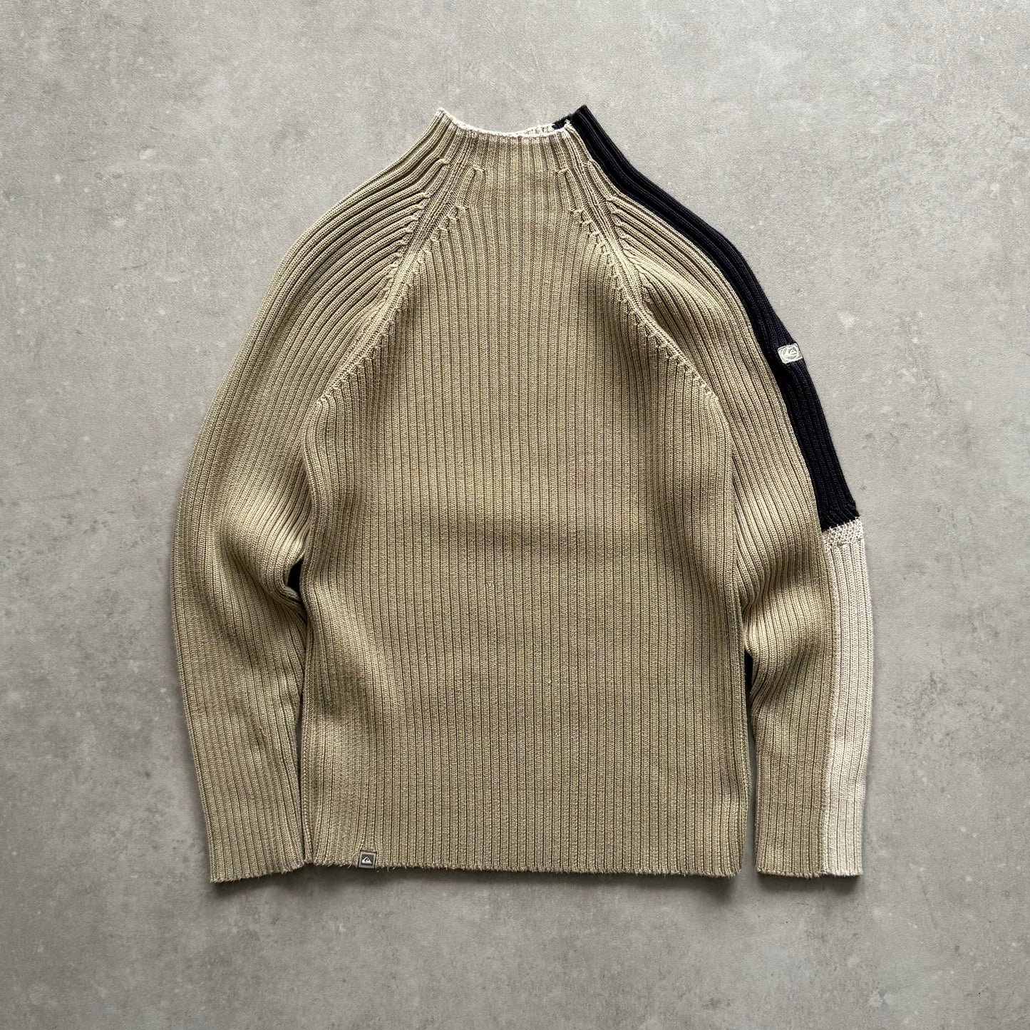 00's Quiksilver Cable Knit Jumper (S)