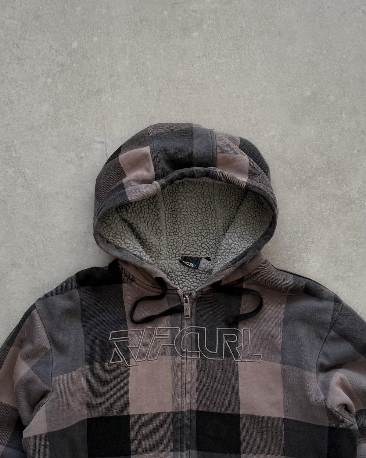 Vintage Rip Curl Full Zip Hoodie (M)