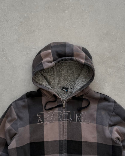 Vintage Rip Curl Full Zip Hoodie (M)