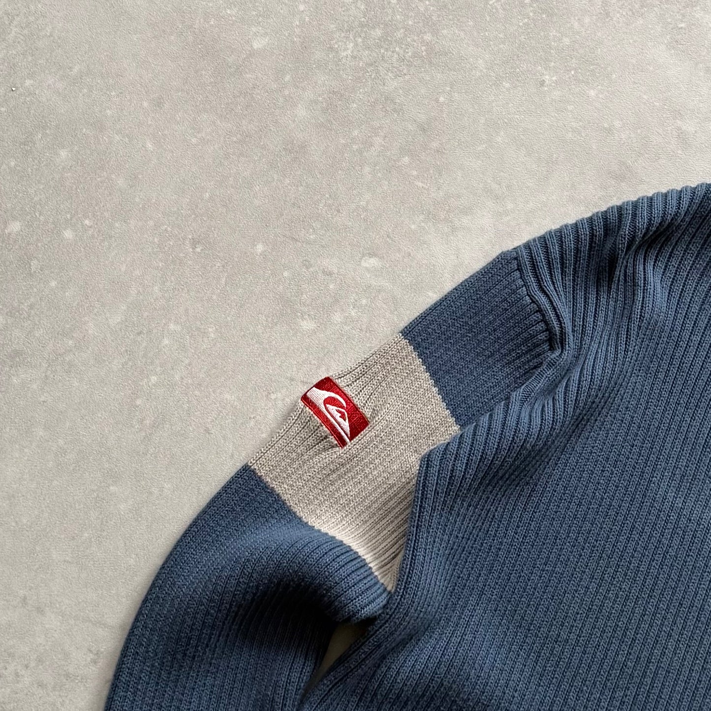 00's Quiksilver Cable Knit Jumper (M)