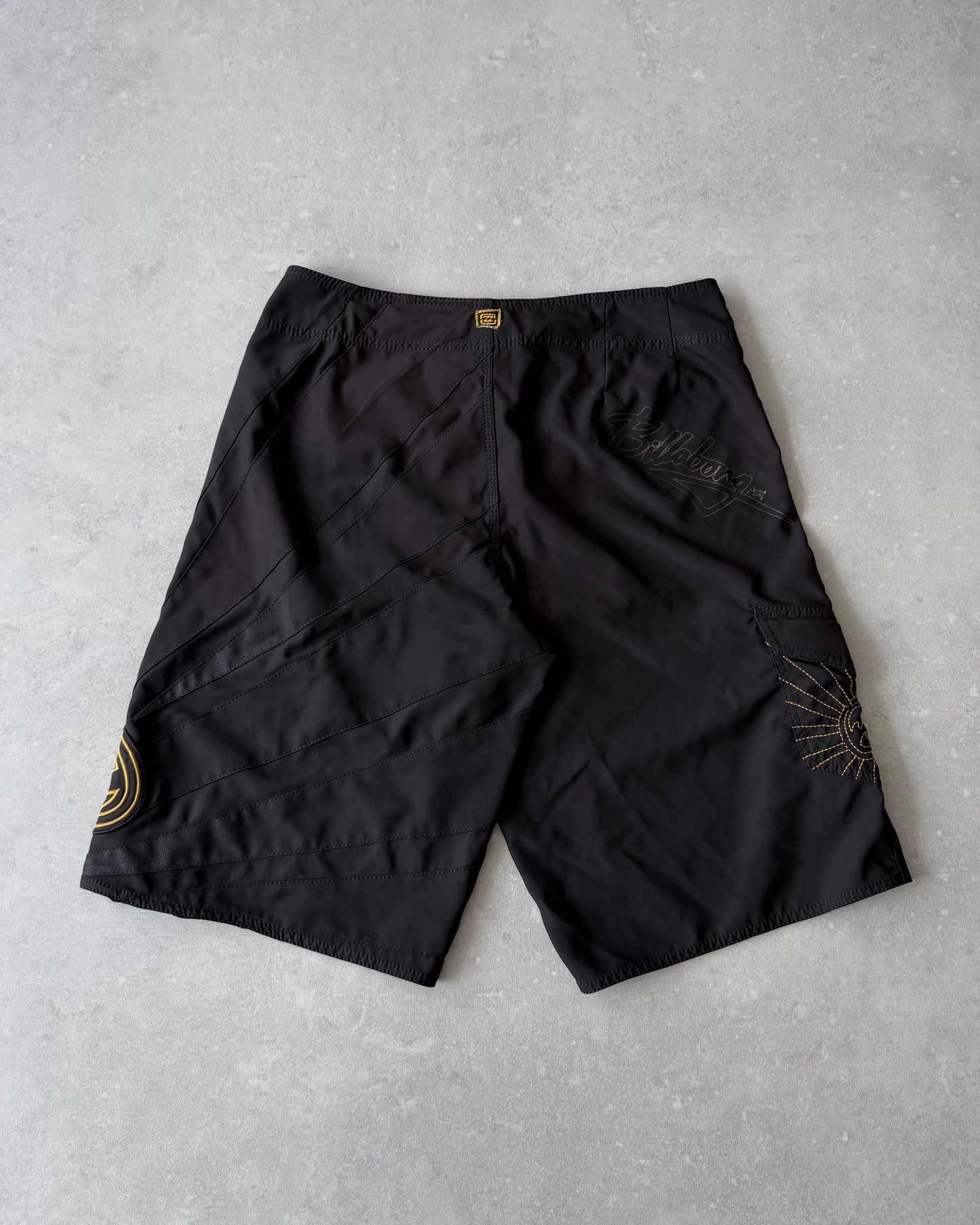 Vintage Billabong Andy Irons Samurai Platinum Boardshorts (34)