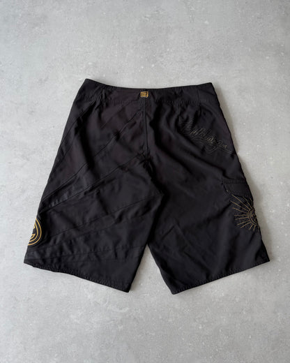 Vintage Billabong Andy Irons Samurai Platinum Boardshorts (34)