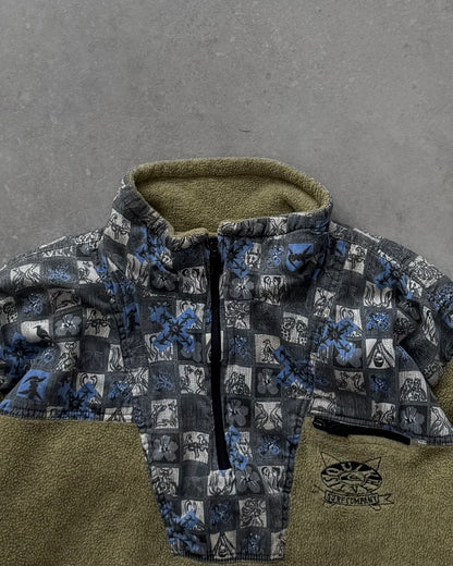 90's Vintage Quiksilver Fleece (M)