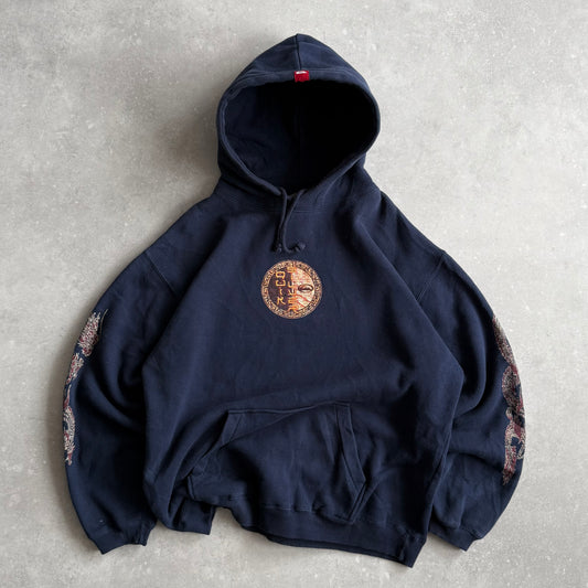 Vintage Quiksilver Dragon Hoodie (XL)