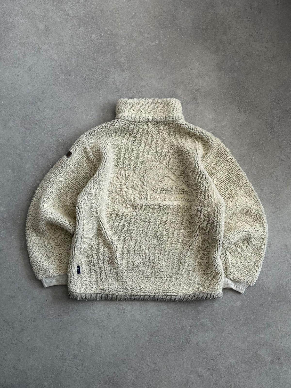 Vintage Quiksilver 1/4 Zip Sherpa Fleece (L)