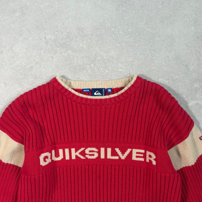 00’s Quiksilver Cable Knit Jumper (XS)