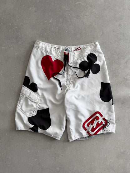 Vintage Billabong Taj Burrow Royal Flush Boardshorts (32)