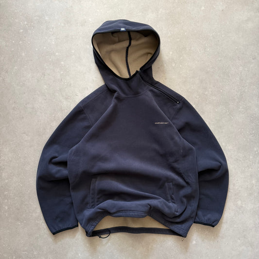 00’s Quiksilver Shoulder Zip Hoodie (M)