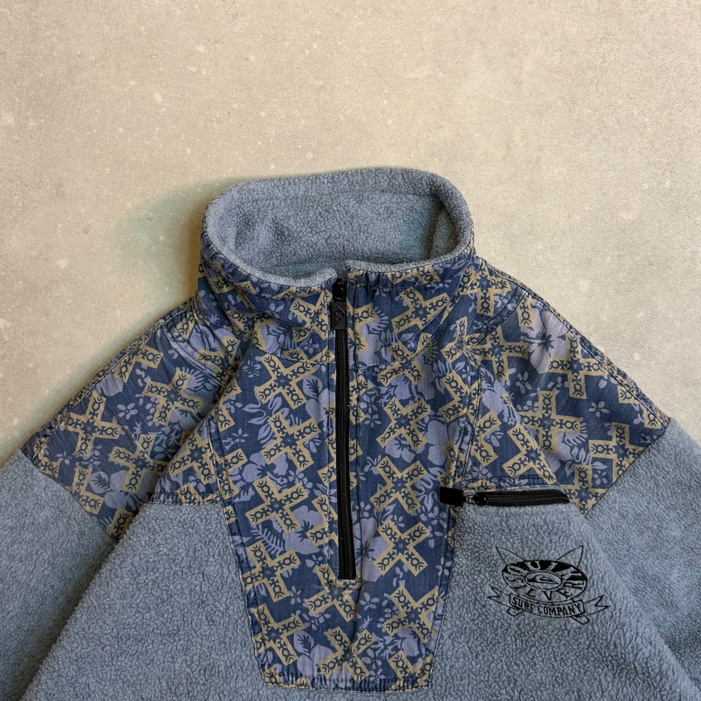 00’s Quiksilver Fleece 1/4 Zip (M)