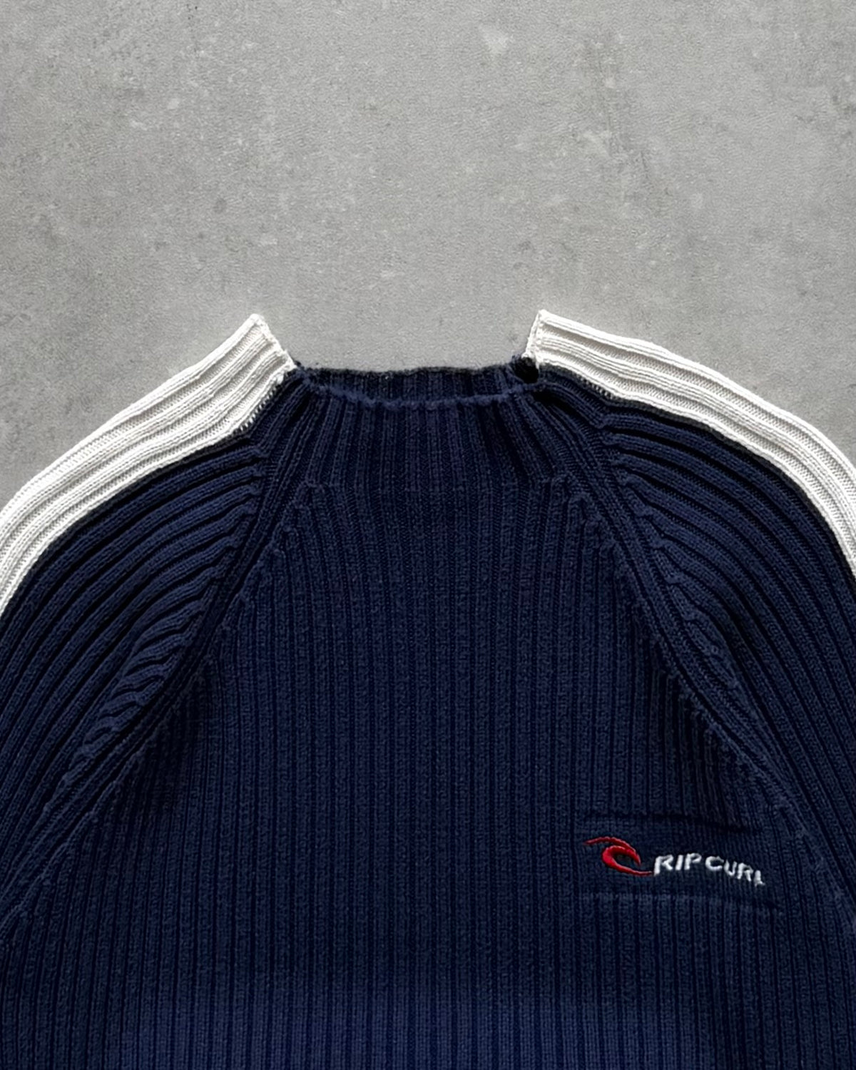 Vintage Rip Curl Cable Knit Jumper (M)