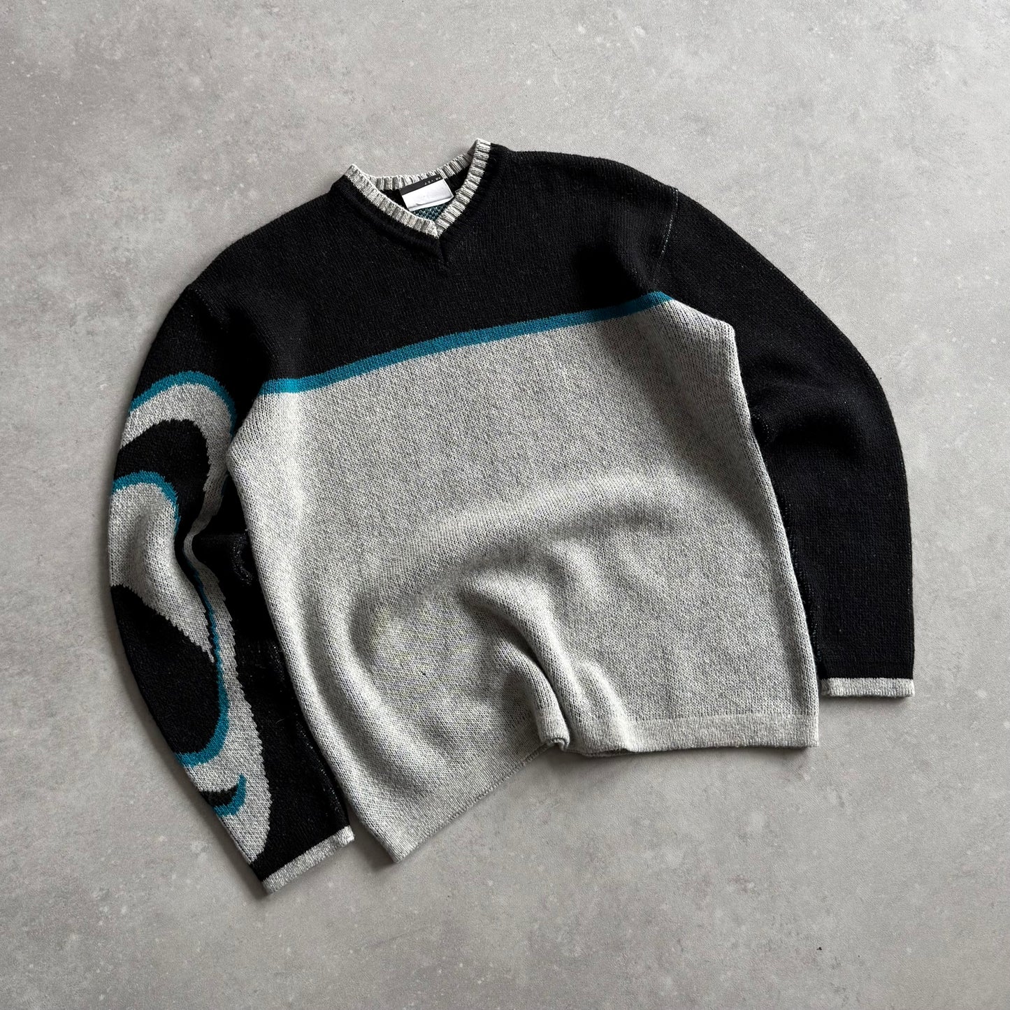 Vintage O'Neill V-Neck Knit Jumper (S)