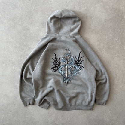 90’s Top Heavy Dragon Hoodie (L)
