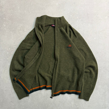 00’s Billabong Full Zip Knit Jumper (M)