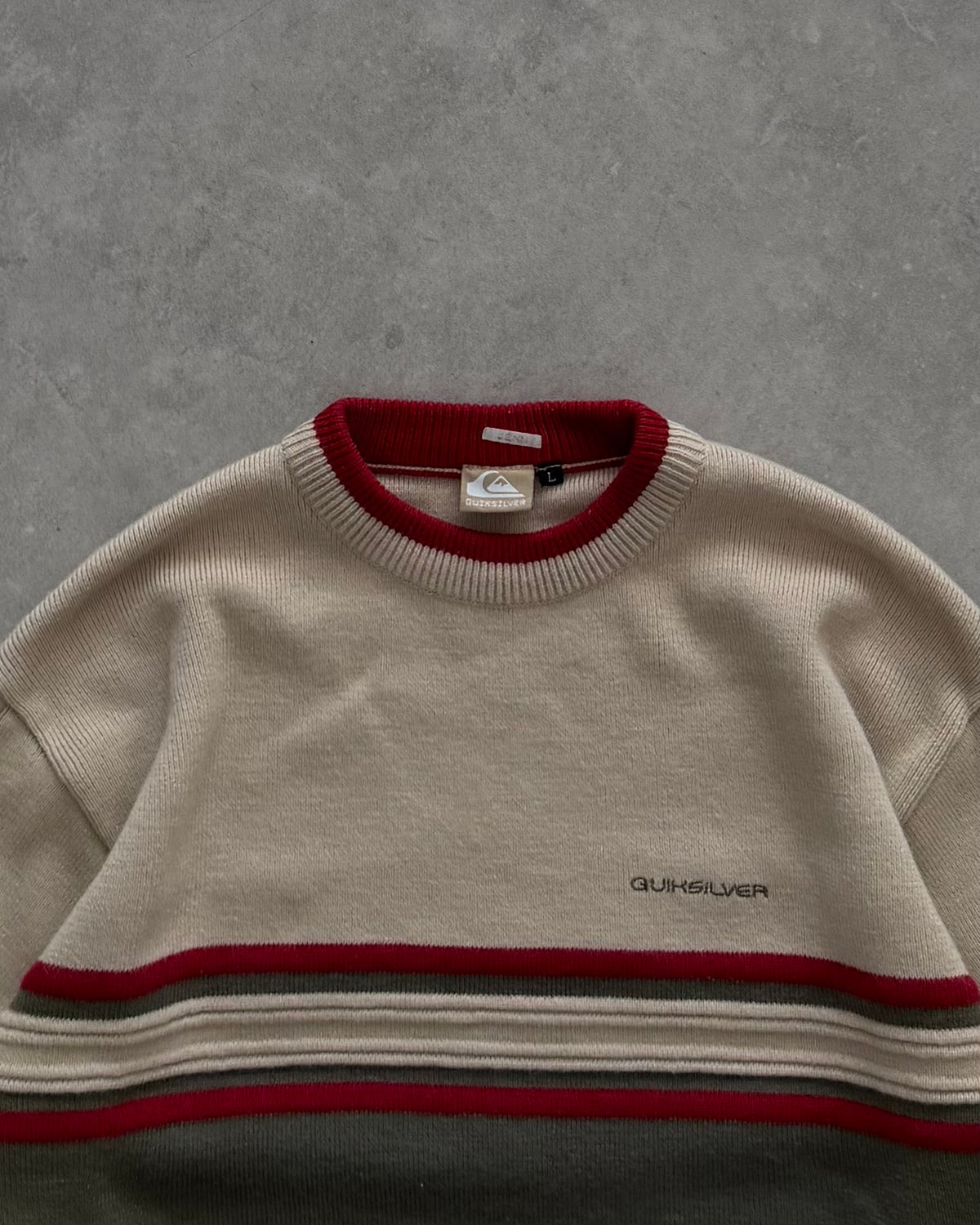 Vintage Quiksilver Knit Jumper (XL)