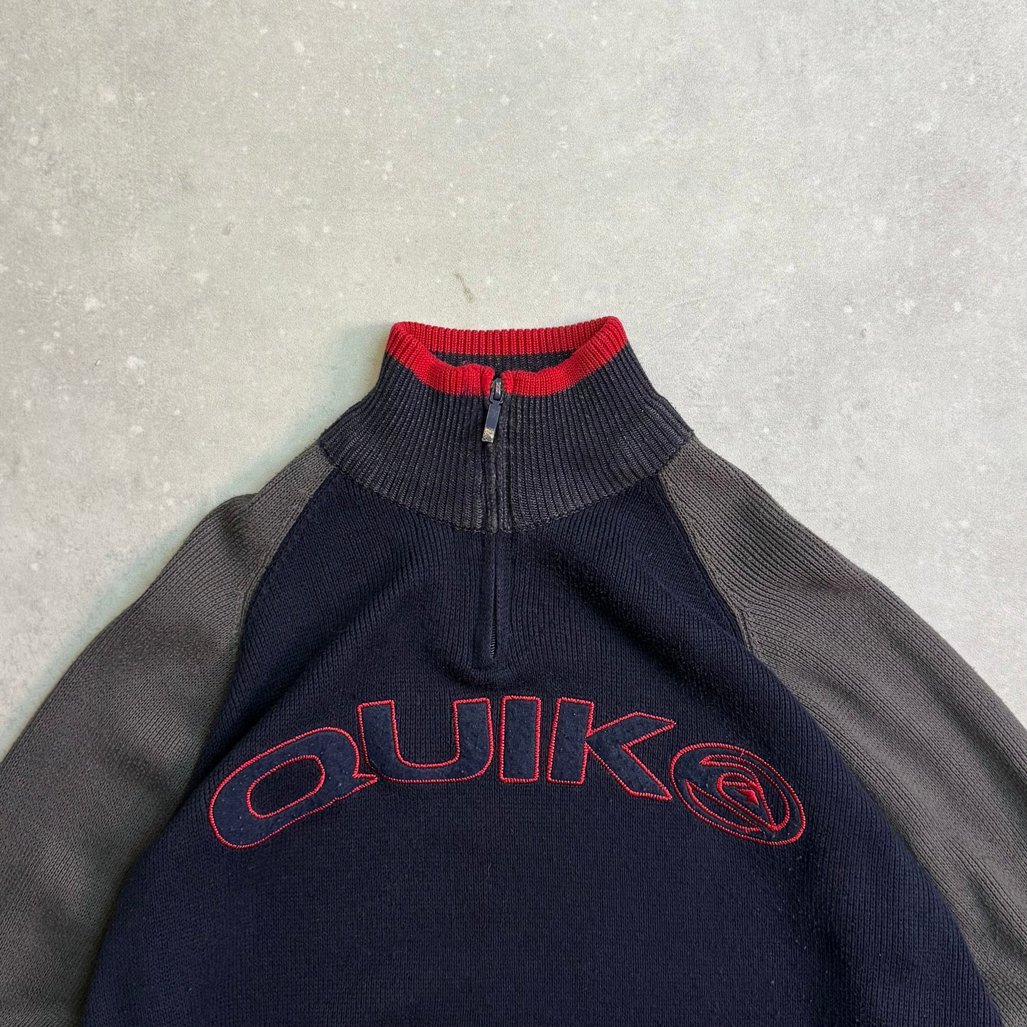 00’s Quiksilver Cable Knit Jumper (M)