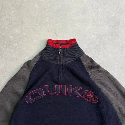 00’s Quiksilver Cable Knit Jumper (M)