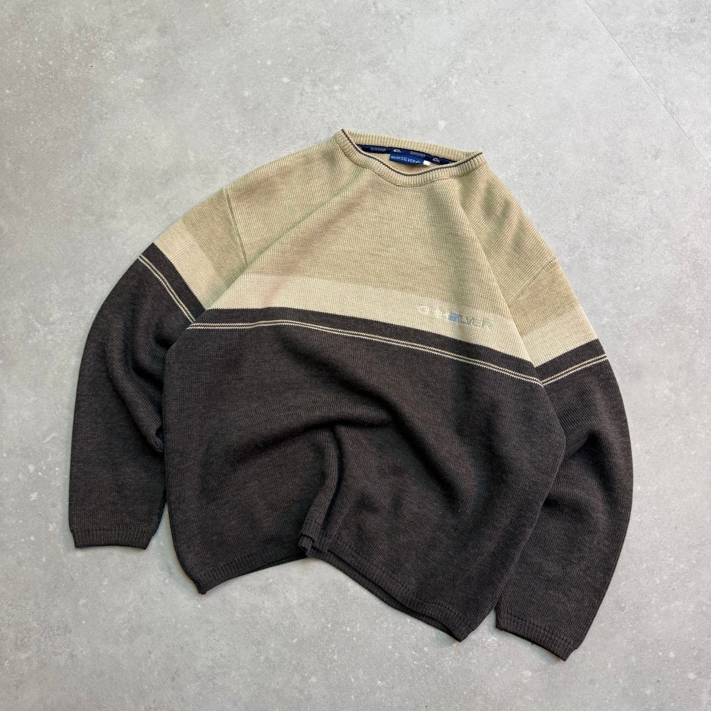 00’s Quiksilver Knit Jumper (M)