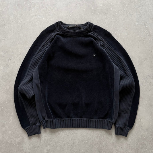 00’s Quiksilver Premium Series Corduroy Knit Jumper (M)