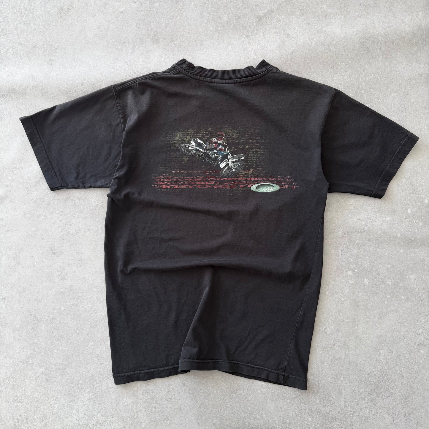 00's Oakley Dirtbike T-shirt (M)