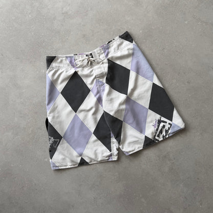 Vintage Billabong Andy Irons Argyle Diamond Boardshorts (36)