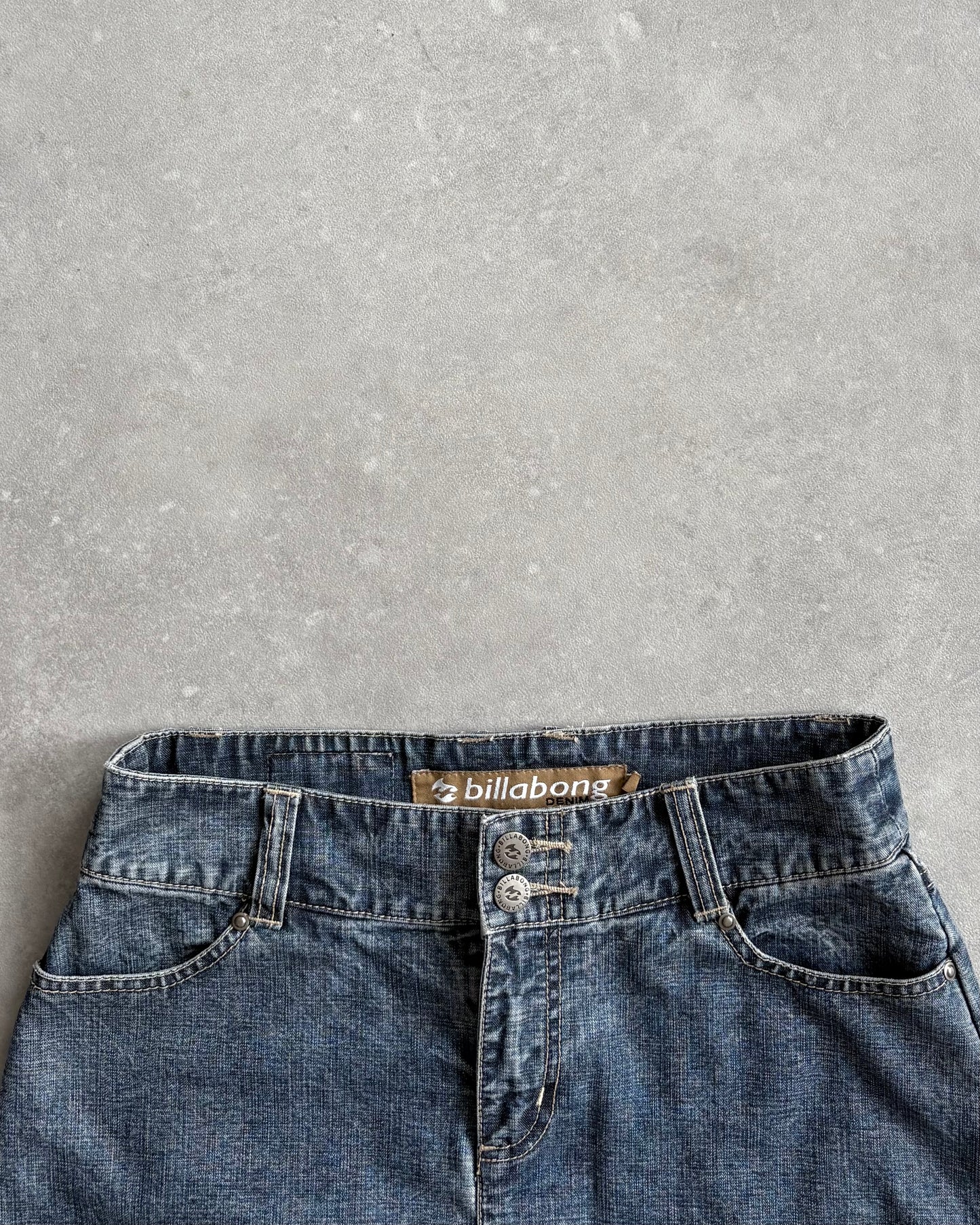 Vintage Billabong Denim Mini Skirt (29)