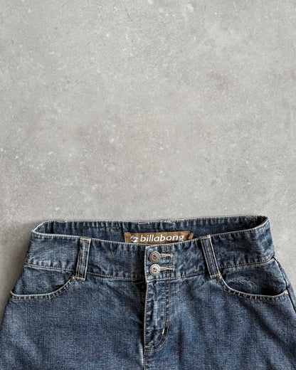 Vintage Billabong Denim Mini Skirt (29)