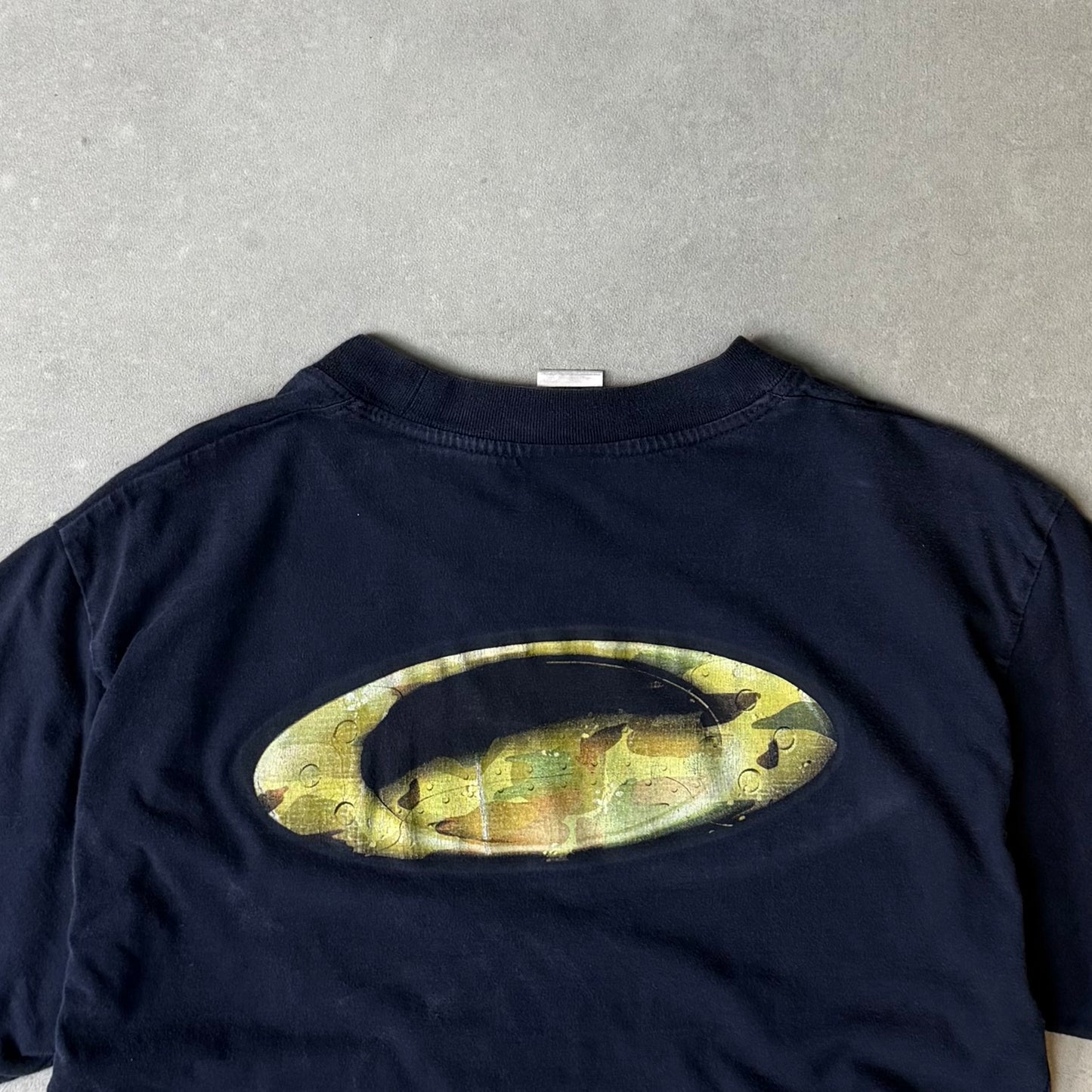 00's Oakley Camo Icon T-shirt (M)