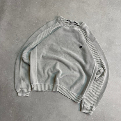 00’s Quiksilver Corduroy Knit Jumper (L)