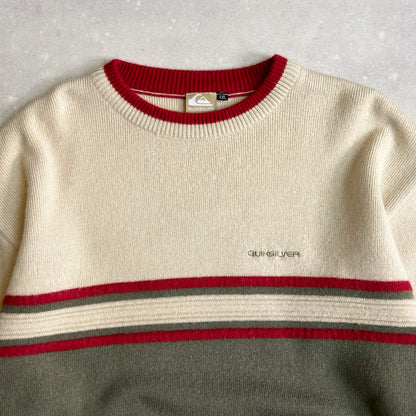 00's Quiksilver Knit Jumper (XXL)