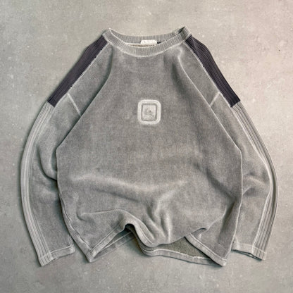 00’s Quiksilver Corduroy Knit Jumper (L)