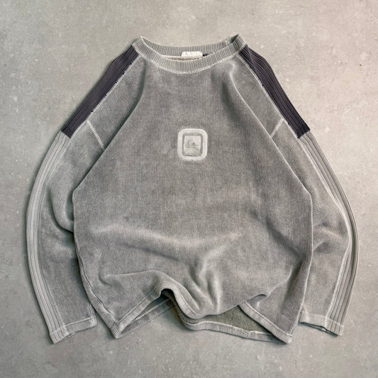 00’s Quiksilver Corduroy Knit Jumper (L)