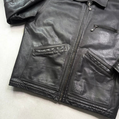 2000’s Quiksilver Leather Jacket