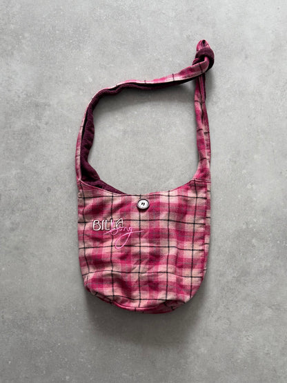 Vintage Billabong Plaid Tote Bag