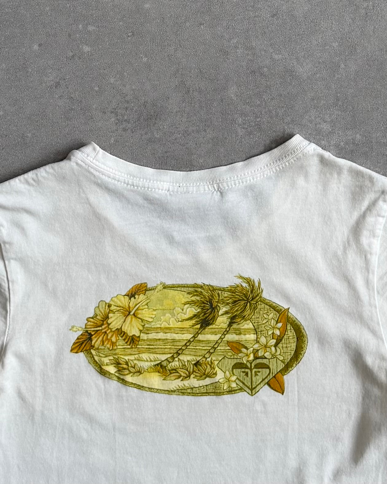 Vintage Roxy Women's Baby Tee (S)