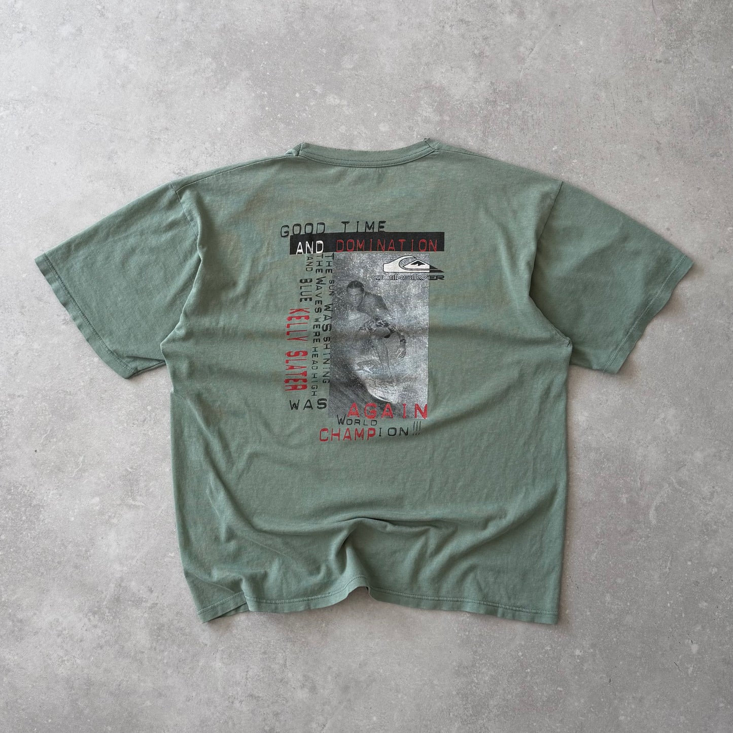 90’s Quiksilver Kelly Slater T-shirt (M)