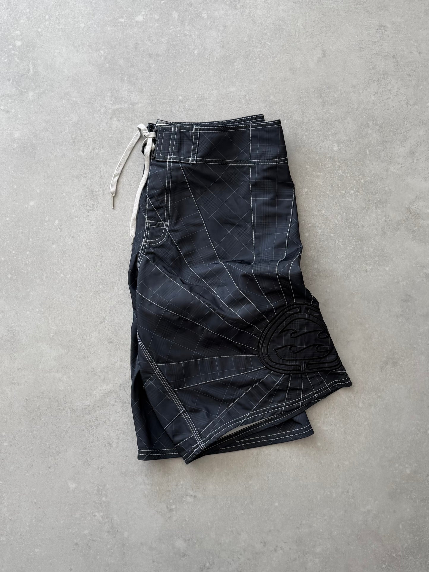 Vintage Billabong Andy Irons Rising Sun Boardshorts (34)