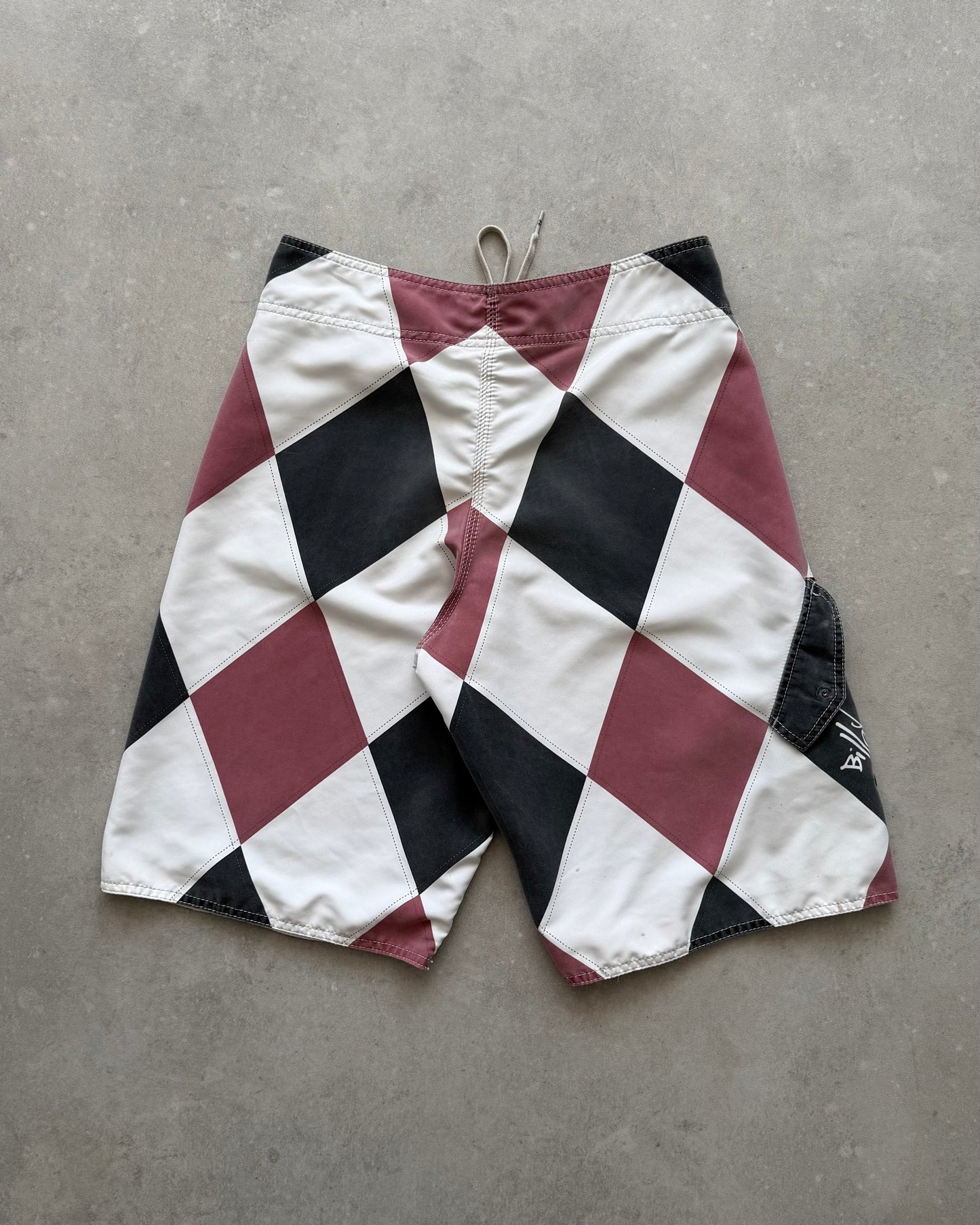 Vintage Billabong Andy Irons Argyle Boardshorts (30)