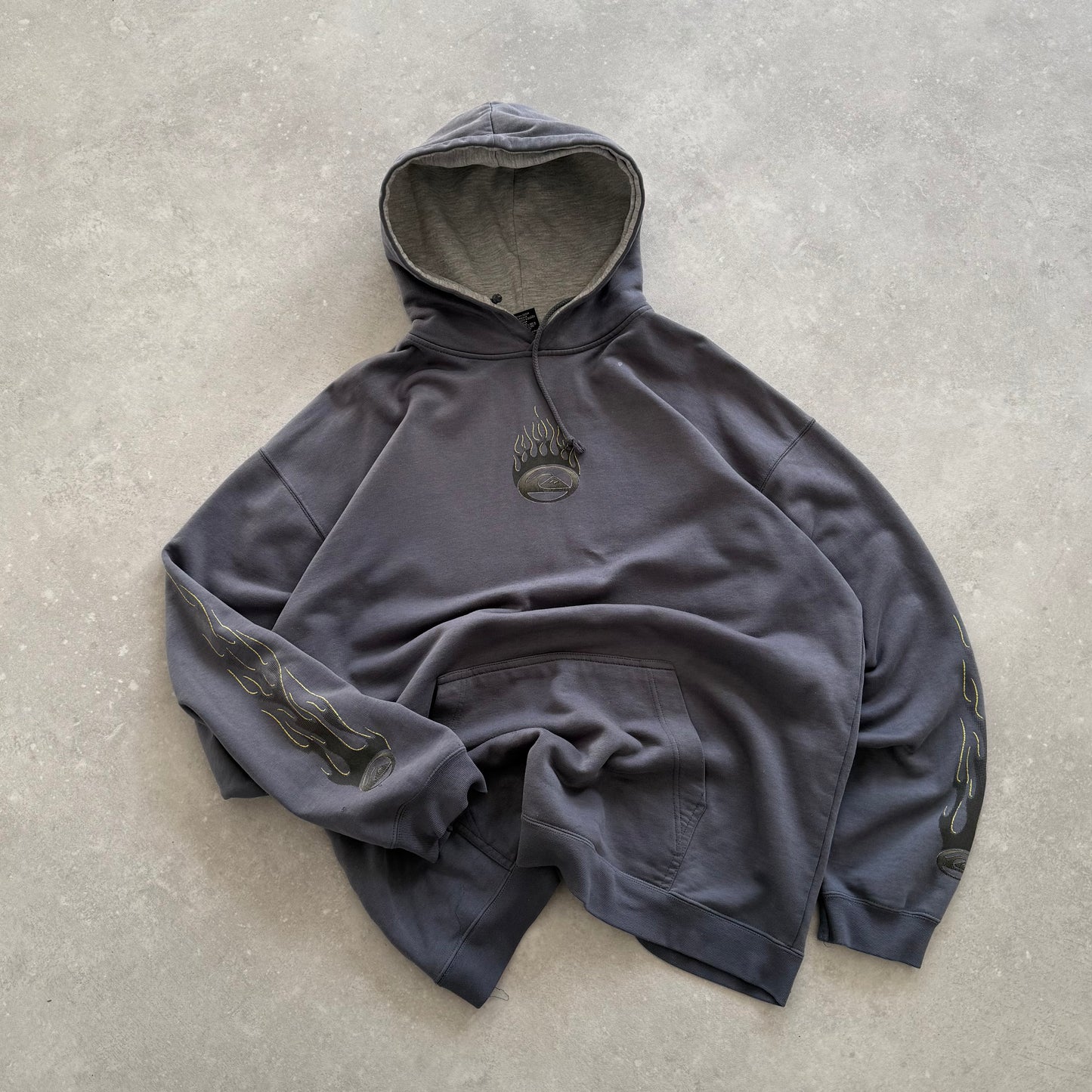 00’s Quiksilver Flame Hoodie (XXL)