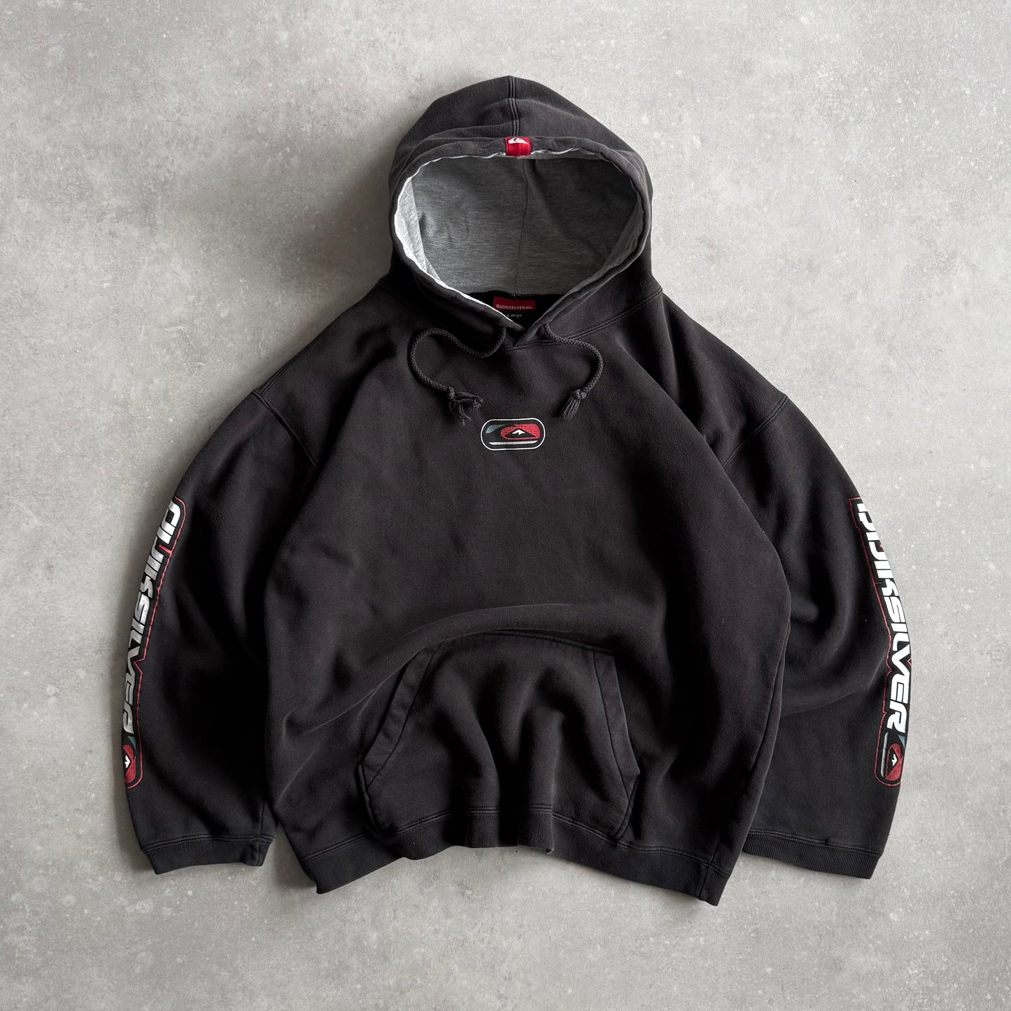 Vintage Quiksilver Quad-Hit Hoodie (L)