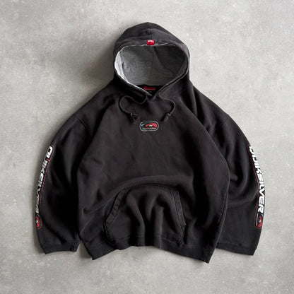 Vintage Quiksilver Quad-Hit Hoodie (L)