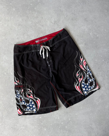 Vintage Billabong Flame Boardshorts (36)